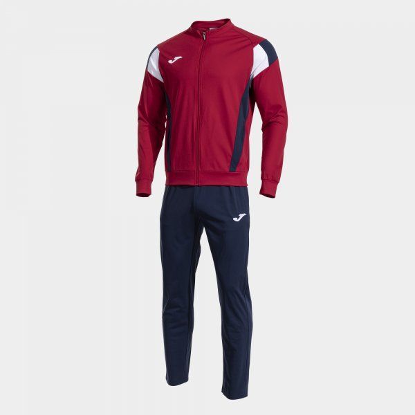 Montreal Tracksuit Red Dark Navy