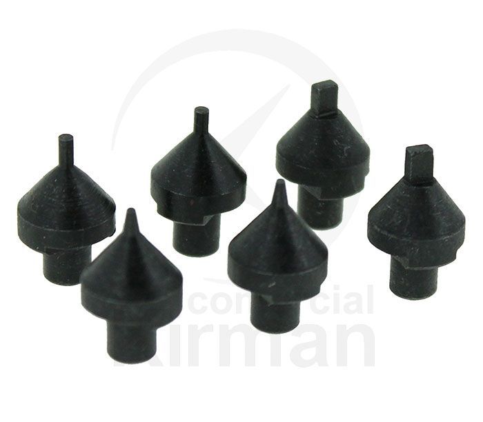 Mordaza Repuesto Goma 48128 (6) Unidades Prensas Abrir-Cerrar Fondos Enroscados