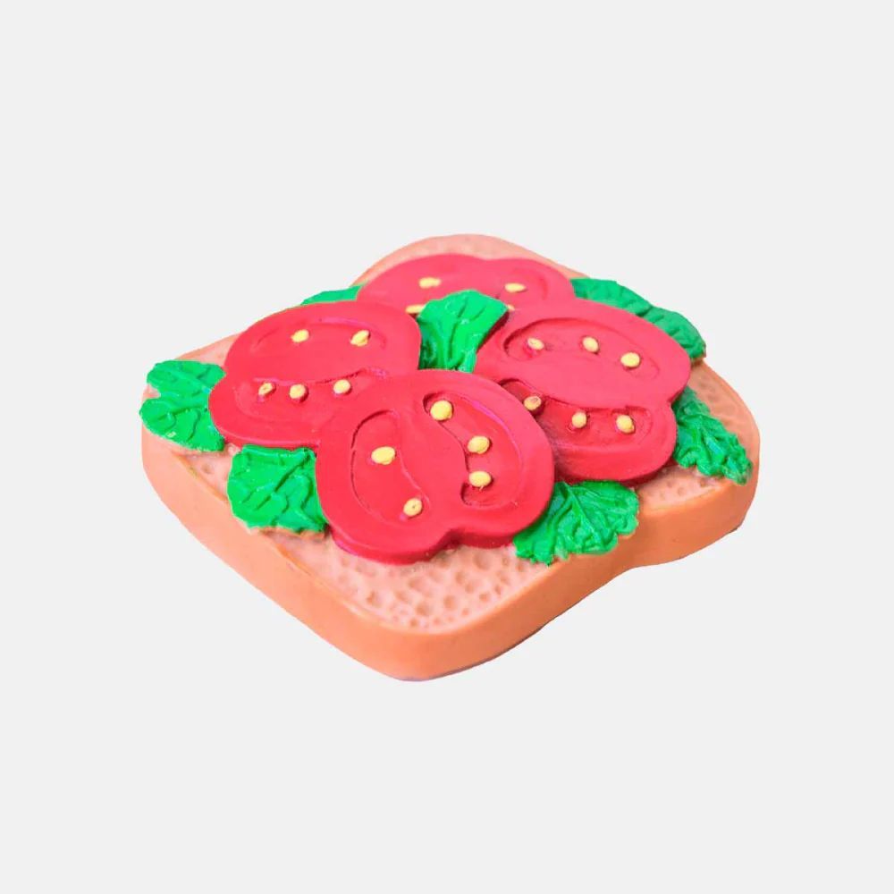 Mordedor Bebé Tostada Tomate