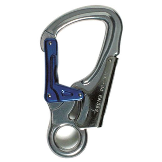 MOSQUETÓN AUTOMÁTICO, de aluminio apertura 21 mm, 22KN