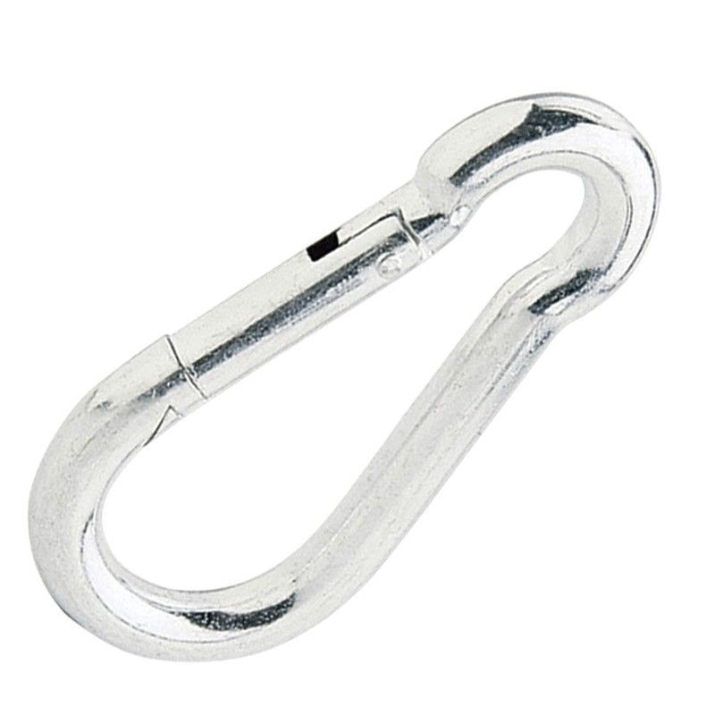 Mosquetón bombero galvanizado EHS Mosqueton Bombero Cincado 120 Mm.