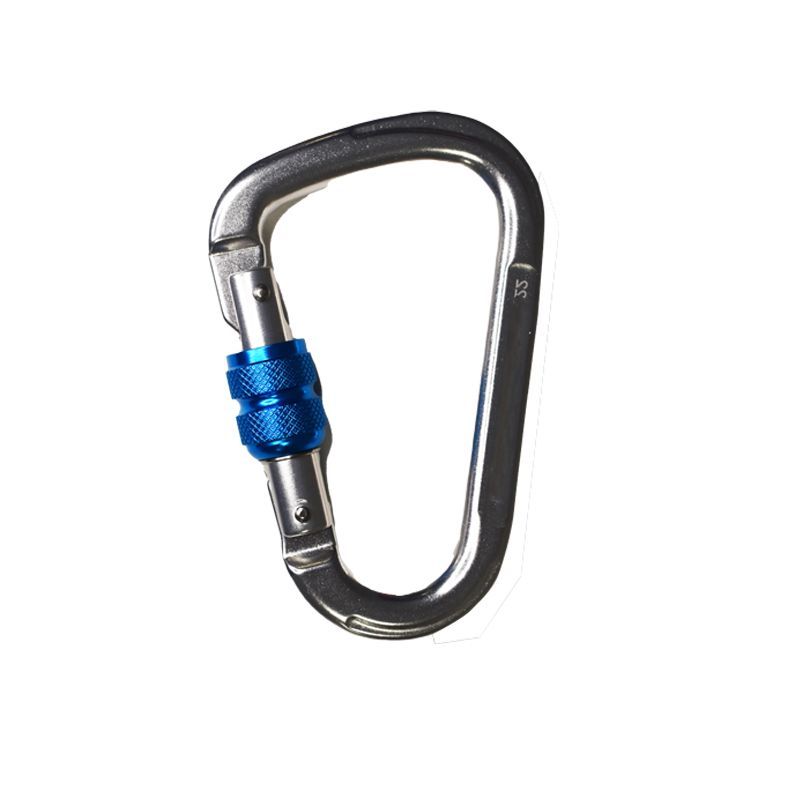 MOSQUETÓN CIERRE TORNILLO, ALUMINIO