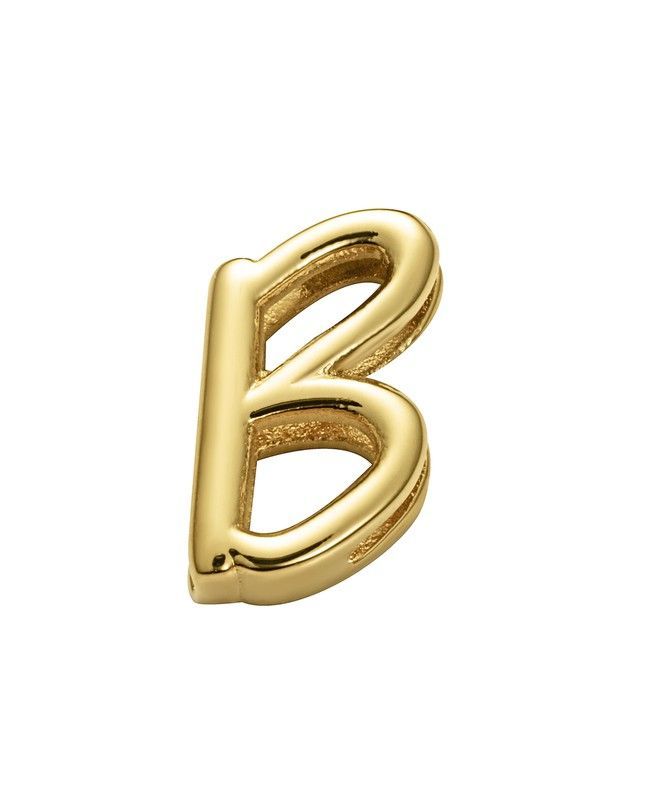 Motivo Pulsera Viceroy Mujer Letra B Dorado 1359M01012B