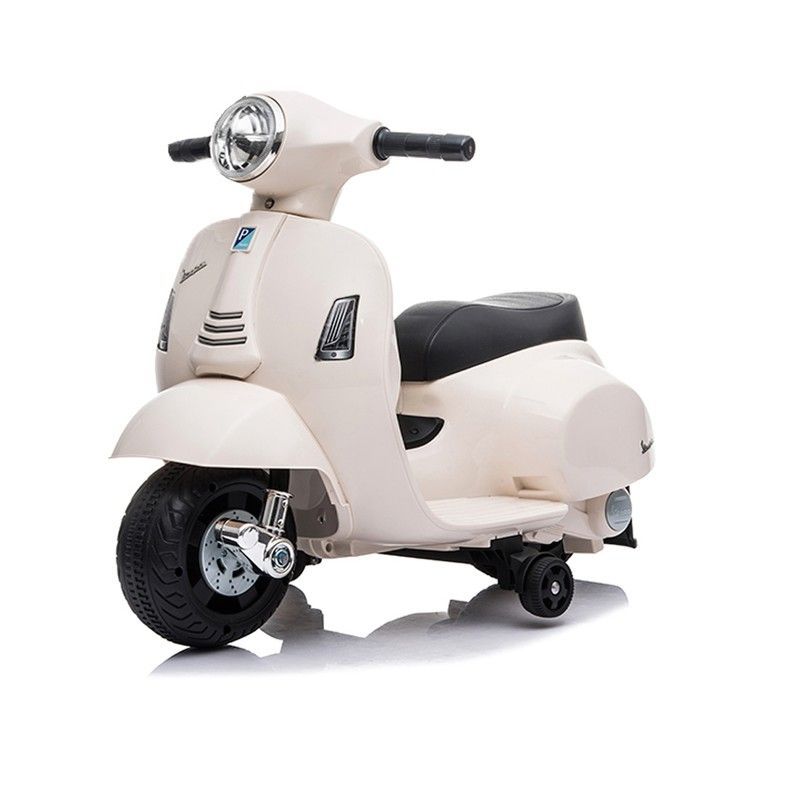 Moto Mini Vespa Blanca 6V 4.5Ah