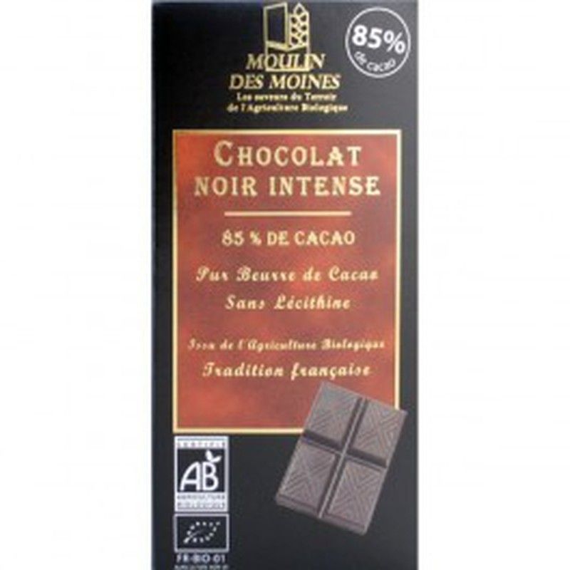 Moulin Xocolata Negra 85% 100gr