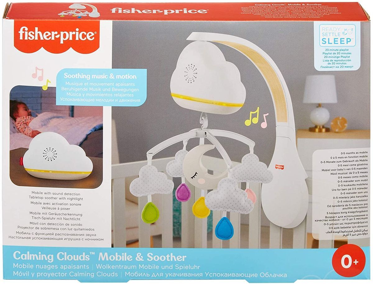 Móvil Proyector Nubes y Lunas - Fisher Price