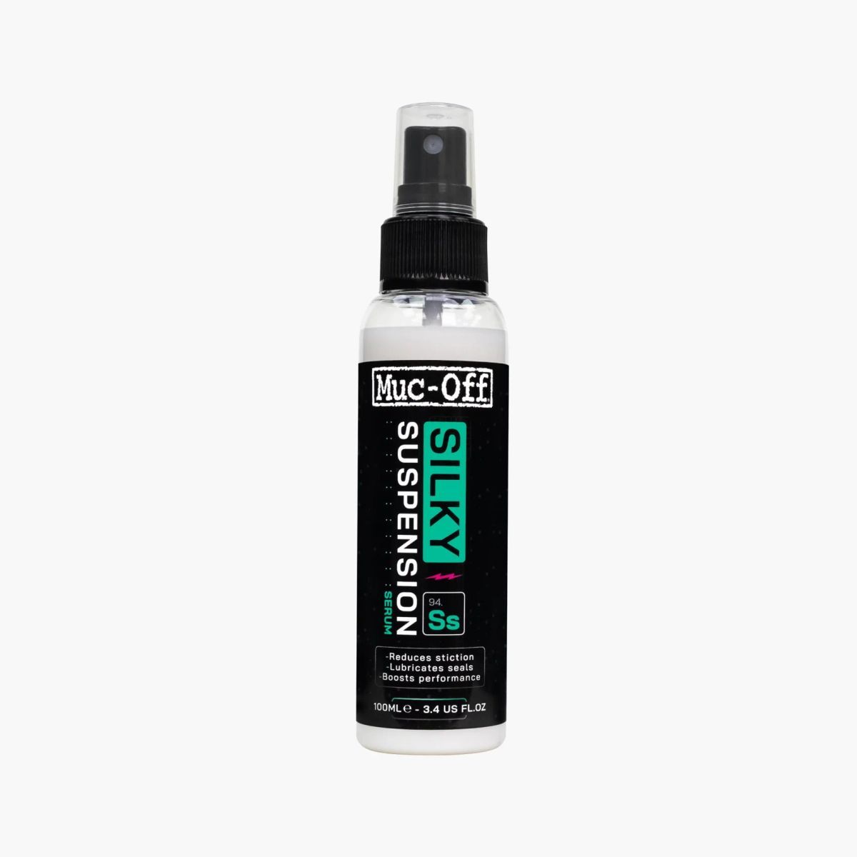 Muc-Off Silky Suspension Serum 100 ml | Spray Mantenimiento de Suspensión 🚿 Protección, Suavidad y Rendimiento Top