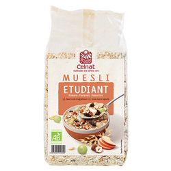 Muesli Estudiante Bio 500gr Celnat
