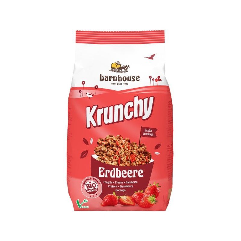 Muesli Krunchy Fresas Barnhouse 375 G