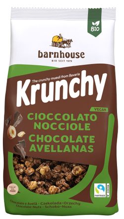 Muesli Krunchy Sun Chocolate Avellana Barnhouse 375 grs