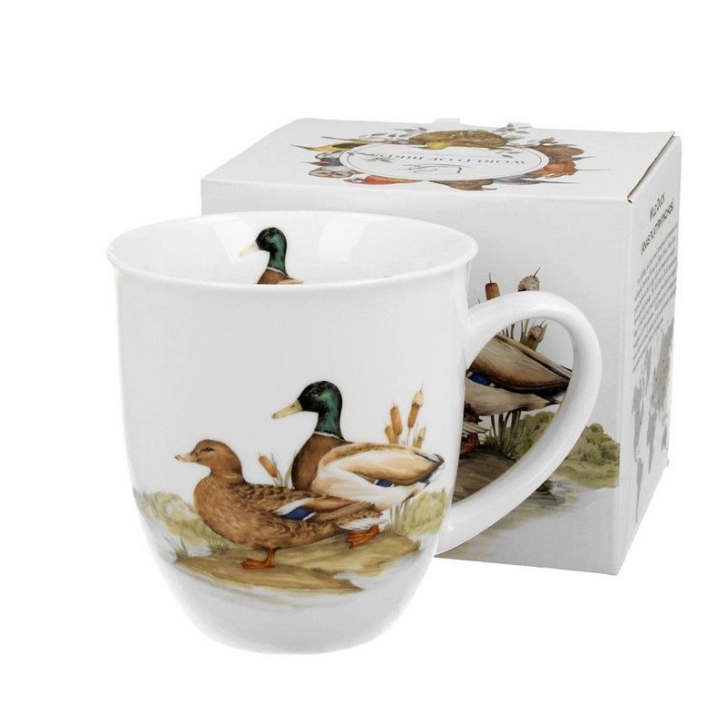 Mug Birds Pato Porcelana para Té e Infusion