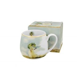 Mug Taza Ancho Monet Mujer 43 Cl Porcelana Duo Art Gallery