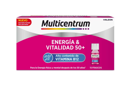 Multicentrum Energía & Vitalidad 50+ 15 Frascos