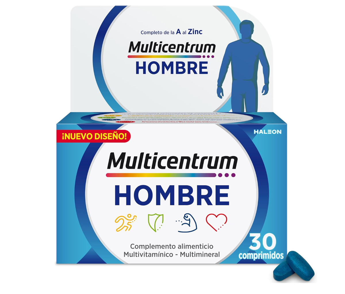 Multicentrum Hombre 30 Comprimidos