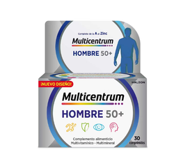 Multicentrum Hombre 50+ 30 / 90 Comprimidos