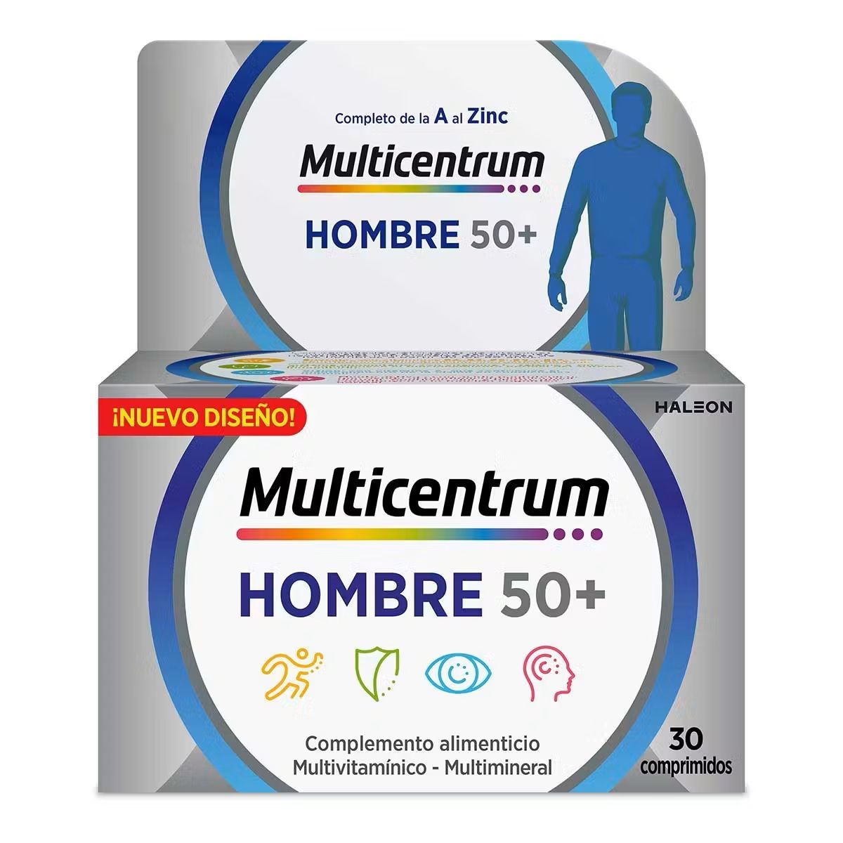 Multicentrum Hombre 50+ 30 comprimidos