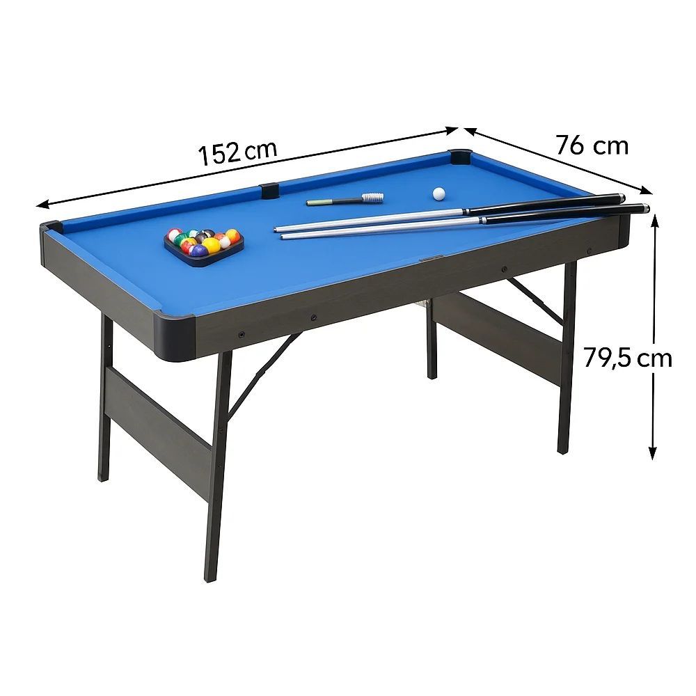 Multijuegos 5 en 1 Plegable Las Vegas Patas Metálicas