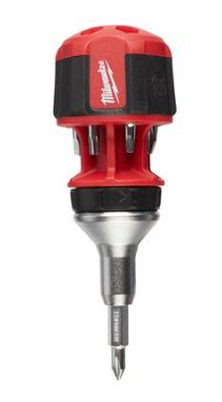 Multipuntas compacto Milwaukee 8 en 1 con carraca