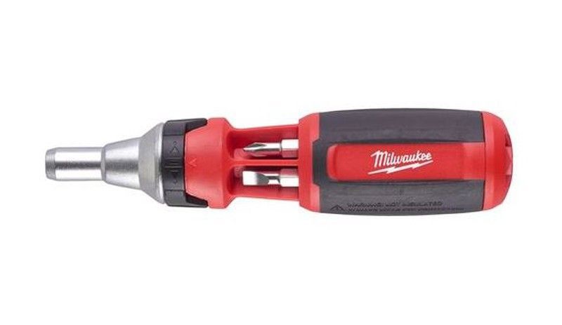 Multipuntas universal Milwaukee 9 en 1 con carraca