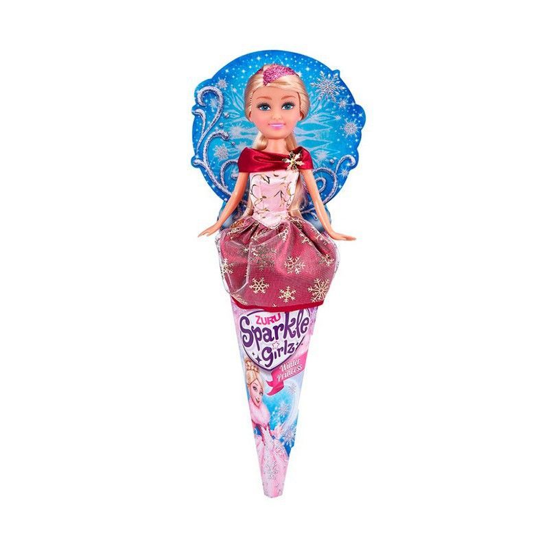 Muñeca Sparkle Girlz Princesa Cono Invierno 26 cm