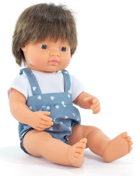 Muñeco castaño 38 cm MF&M