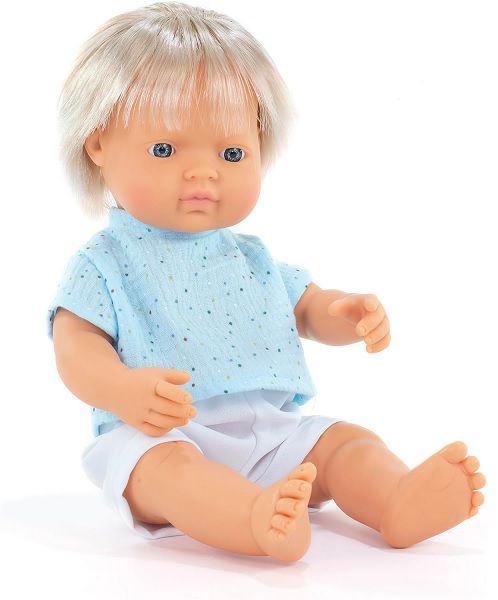 Muñeco caucásico 38 cm MF&M