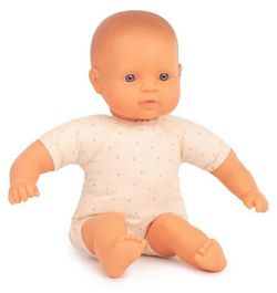 Muñeco con cuerpo blando Caucásico 32 cm.