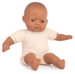 Muñeco con cuerpo blando latinoamericano 32 cm.