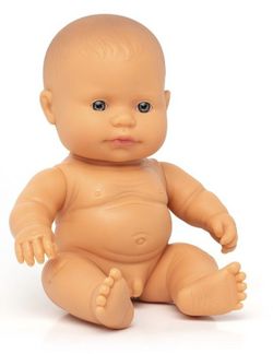 Muñeco niño Caucásico 21 cm.
