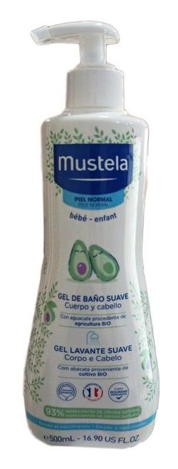 Mustela gel dermo limpiador 500ml