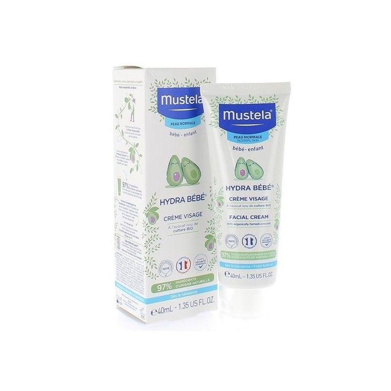 Mustela Hydra Bebé-Niño Crema Facial 40 ml