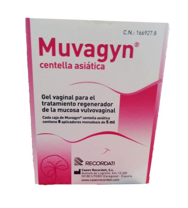 Muvagyn Centella Gel Vaginal 8 aplicadores de 5ml