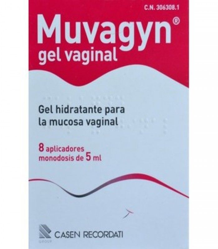 Muvagyn Gel Vaginal 8 Aplicadores de 5ml