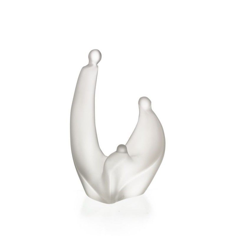 Nacimiento de cristal transparente, 7 x 6,6 x 17 cm | Família