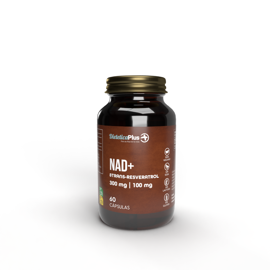 NAD + Trans-Resveratrol 400mg 60 Cápsulas Dietética Plus