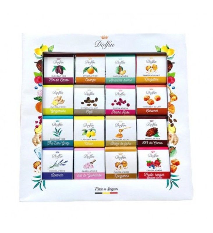 Napolitanas chocolate belga dolfin 48 uds