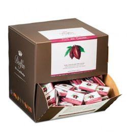 Napolitanas chocolate belga dolfin 70% cacao 1,8 kgs aprox 360 uds