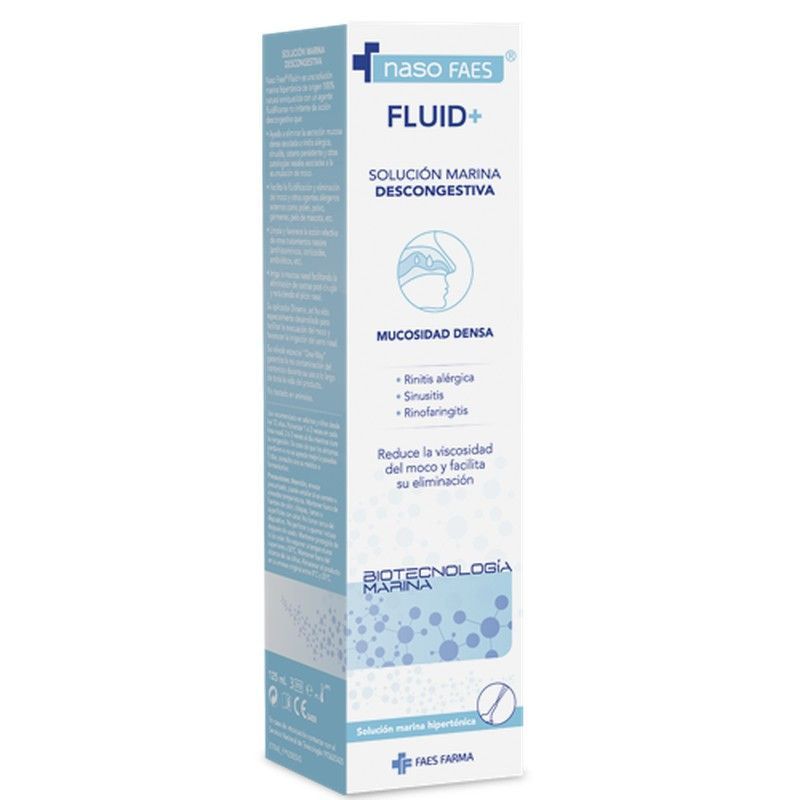 Naso FAES Fluid+ naso solución marina hipertónica