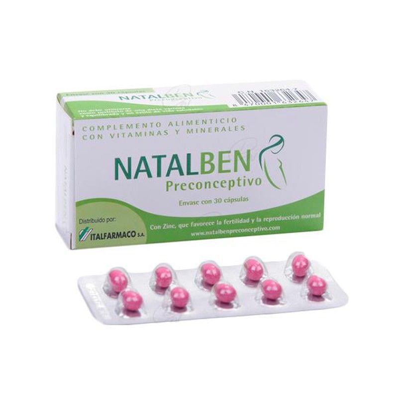 Natalben Preconceptivo 30 Caps