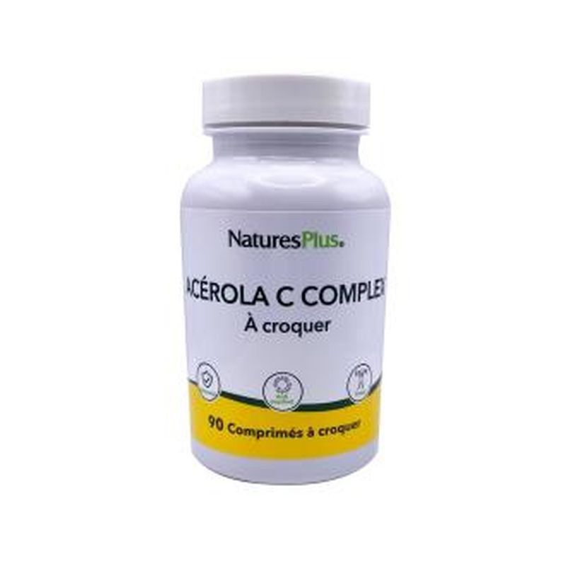 Natures Plus Acerola C Complex 90 Comprimidos