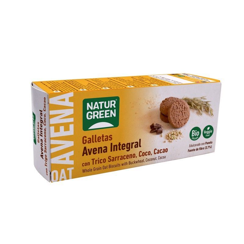 Naturgreen Galleta De Avena Integral Con Trigo Sar
