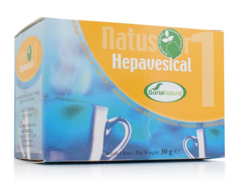 Natusor 1 Hnuavesical Infusión Caja 20 Filtros Soria Natural