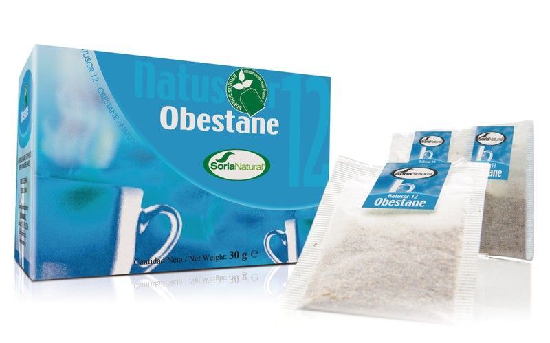 Natusor 12 Obestane Infusión Caja 20 Filtros Soria Natural