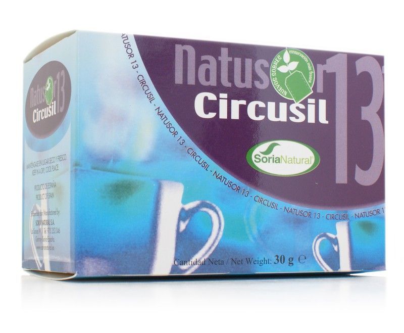 Natusor 13 Circusil Infusión Caja 20 Filtros Soria Natural