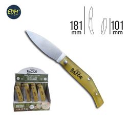 Navaja con mango de plastico de 181mm edm  euro/u