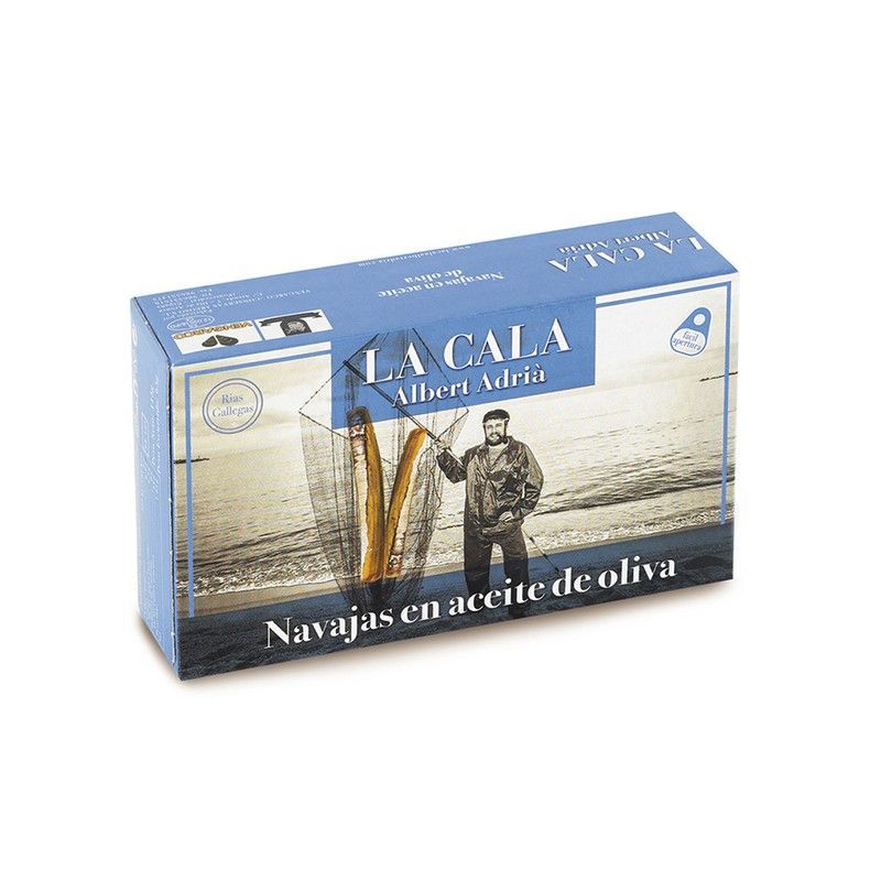 Navajas aceite oliva rr-125 5/7 u la cala albert adrià