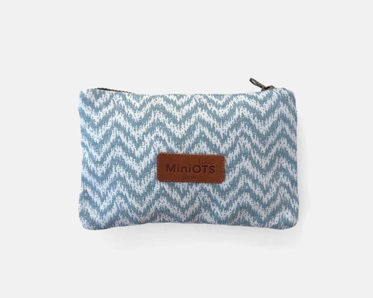 Neceser grande MINIOTS étnico azul
