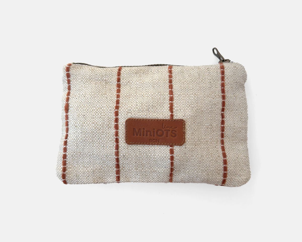 Neceser grande MINIOTS  rayas caldera