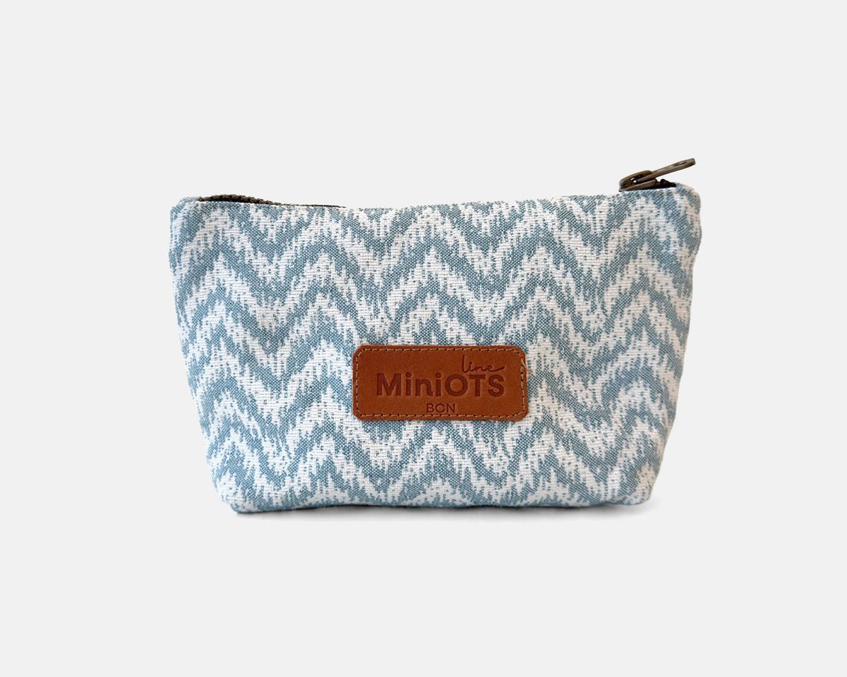 Neceser mediano MINIOTS étnico azul