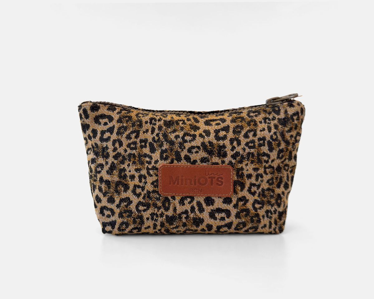 Neceser mediano MINIOTS Leopardo